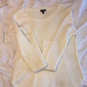 Express Cream Sweater